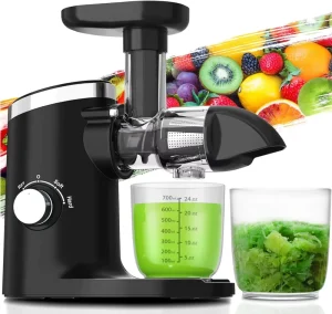 Raw Juicer Masticating Machine for Vegetable Juice Separation for Household Milk Tea Shop