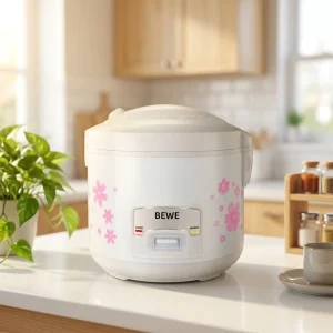 Ready Ship Portable Mini Electric Rice Cooker 1.8L Automatic Shut off Stainless Steel Hotel Household Use Includes Paddle