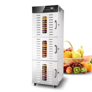 Ready to Ship 30 Layers Stainless Steel Food Dehydrator Food Dehydrator Machine Vegetable Dryer