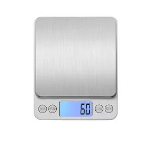 Rechargeable Digital Kitchen Scale Small Food Pet Weighing Electronic Scale