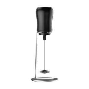 Rechargeable Milk Frother With Stand Coffee Mixer Milk Foam Maker Handheld Automatic Electric Milk Frother