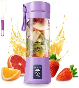 Rechargeable Portable Juicer Blender Freshly Squeezed Juice Mixer Personal Safety 6 Blades Mini Juicer