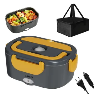 Removable Tray Rechargeable Electric Lunch Box Professional Cordless Lunch Box Heater Phone Holder Lid Portable Food Heater