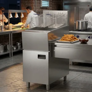 Restaurant Commercial Gas Deep Fryer Floor Standing Stainless Steel Deep Fat Fryer for Commercial Kitchen Cooking