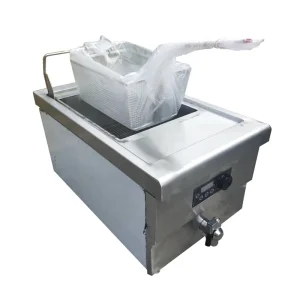 Restaurant Deep Fryers 20L Fryer Fried Chicken French Fries Machine Friteuse Electric Commercial Fryer with Single Tank