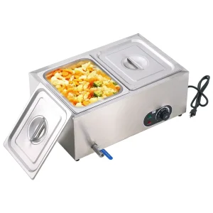 Restaurant Equipment Kitchen GN Pan Commercial Food Warmer Steam Table Top Bain Marie Food Warmer Display