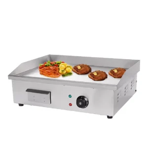 Restaurant Equipment Stainless Steel BBQ Electric Flat Griddle Table Top Gas or Electric Griddle Grill Professional Cooking Tool