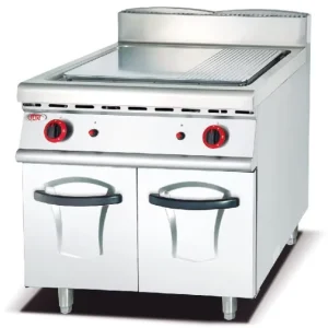 Restaurant Griddle Machine Teppanyaki Steak Grilling Machine Range Electric Commercial Griddle