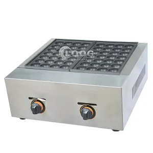 Restaurant Takoyaki Pan Gas Japanese Style Takoyaki Maker