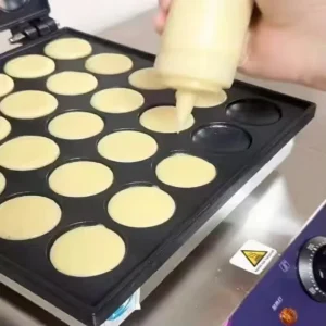 Restaurant Use Electric Double Sided Pancake Baker Machine Non Stick Coating Removable Washable Griddles for Making Pancakes