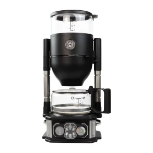 Retro Oak Automatic Drip Coffee Maker 4 Temp Auto Tea Function CE CB Electric Drip Machine for Household Use