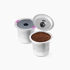 Reusable Stainless Steel Refillable K Cup Coffee Filters for Keurig K45 Reusable Coffee Filter Baskets