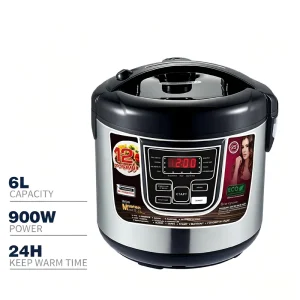 Rice Cooker Intelligent 6L Automatic Household Non stick Cooker