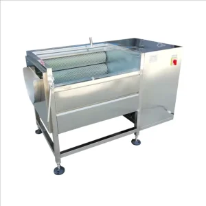 Roller Brushing Washing Machine Vegetable Peeling Machine Ginger Cassava Potato Washing and Peeling Machine
