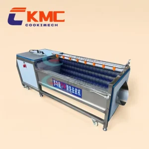 Roller Length 1000mm 600KG H Cassava Processing Machinery Fruit Brush Washing Machine Brush Roller Vegetable Washer Peeler