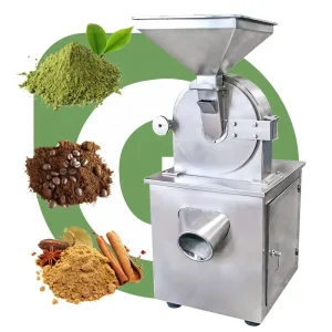 Root Disc Mill Electric 2 in 1 Dry Food Grinder Crusher Mill Copra Cocoa Pulverizer Machine for Powder