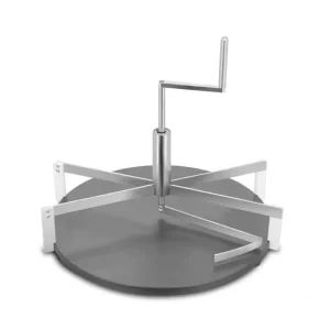 Rotary Cepe Handle Crepe Maker Pancake Tool Dispenser Spreader Stainless Steel Non stick Electric Crepe Machine Manual