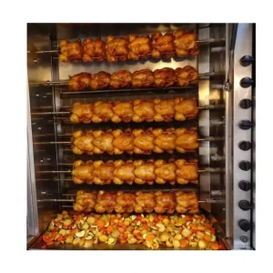 Rotisserie Chicken Machine Gas Electric Stainless Steel Chicken Rotisseries