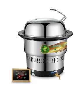 SC03 Commercial 2250w Fast Heating Electric Food Steam Pot Cooker Machine