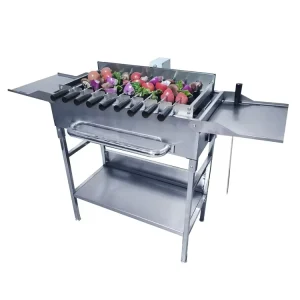 SD5 Stainless Steel Adjustable Cyprus Grill Fire Place Charcoal Rotisserie