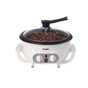 SF-3561 Home Use 220V Multifunctional Non-stick Popcorn Maker Temperature Control Electric Coffee Bean Roaster