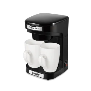 SF 3617 Fast Heating Mini Coffee Maker for Home Office Use with Removable Brewing Parts and Ceramic Cups