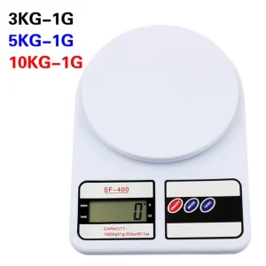 SF 400 Kitchen Scale Digital Kitchen Food Scales Weighing Electronic Kitchen Weight Scale 10kg