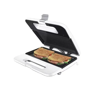 SF 6042 Small Home Appliances 220V Small Red Plastic Electric Non Stick Grill Plate Sandwich Maker