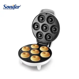 SF-6076 Manufacturer Home Use 750W Non-stick Fast Waffle Machine Mini Electric Donut Hole Maker