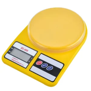 SF400 Digital Kitchen Scale 10KG 1g Household Weight Meter Various Color Options Battery Powered