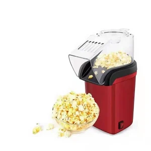 SKQ Factory Direct Sale Plastic Miniature Electric Hot Air Popcorn Machine Home Use 1200W Quiet Operation Energy Efficient