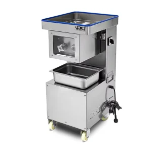 SQ400 Stainless Steel Vertical Meat Slicer Shredder for Beef Pork Lamb & Chicken 3mm 5mm Removable Blade Assembly