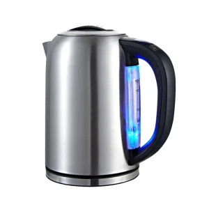 SS Electric Kettle 1.7L Quick Boiling Electric Kettle With Adjustable Temperature and Water Gauge