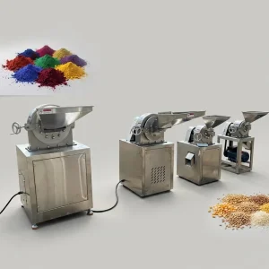 SUS304 316 Stainless Steel Spice Grinder 500kg h Star Anise Cinnamon Moringa Leaf Pulverizer