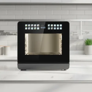 SUS304 Digital Steam Air Fryer Oven Household Multi Function Baking and Grilling 1 Year Warranty Steam Air Fryer Oven