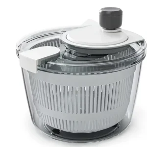 Salad Spinner Lettuce Spinner Wash Spin Dry Salad Greens Vegetable Washer Salad Dryer With Rotary Handle