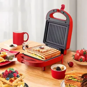 Sandwich Maker and Toasters for Breakfast Panini Presses Sandwichera Machine Per Sandwichs Convenient and Fast