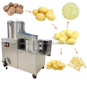 Saudi Arabia home Electric Potato Peeler Potato Washing Machine and Peeling Root Vegetable Washing Peeling Machine