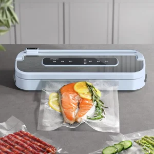 Say Goodbye to Food Waste Compact Vacuum Sealer Keeps Ingredients Fresh for Weeks