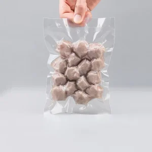 Seal Bag PE Plastic Vacuum Food Packaging Moisture Proof PET for Snack Bar Salad Cakes Packaging
