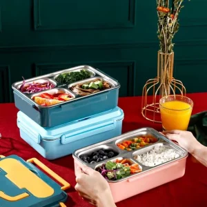 Self Heating Electric Lunch Box Car Friendly Universal 12V 24V Plug In Lunch Box