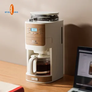 Semi Automatic Programmable Brew System Drip Coffee Maker with Screen Display for Office Home or Hotels Use for Car Household
