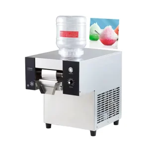 Semi automatic Snowflake Flake Cream Crusher Make Shaved Ice Machine