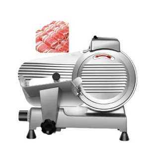 SemiAutomatic Meat Grinder Slicer 12Inch Blade Ideal for Commercial Kitchens and Butcheries