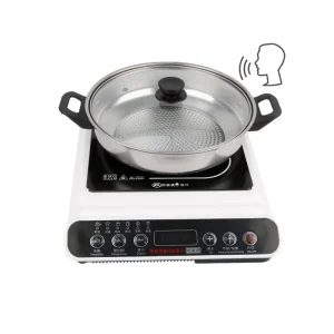 Sensor Touch Electric Induction Cooker Cooktop Temperature Setting for Low Vision Braille Talking Induction Cooktop