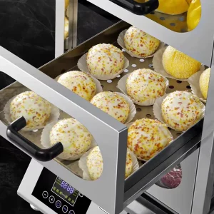 Separate Layer Independent Control Steamer Bun Steamer for Food Steaming Jobs