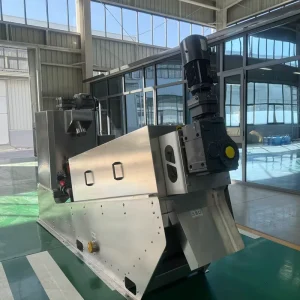 Sewage Treatment Sludge Dehydrator High Efficiency Wastewater Treatment Equipment