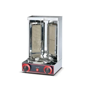 Shawarma Doner Kebab Machine Rotating Rotisserie Oven Gas Grill Top BBQ Machine for Restaurants Hotels