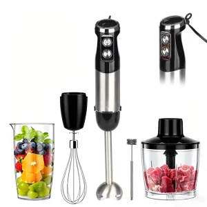 Shiny Professional Hand Mixer Multifunctional Portable Food Processor Blender for Hotel and Outdoor Use