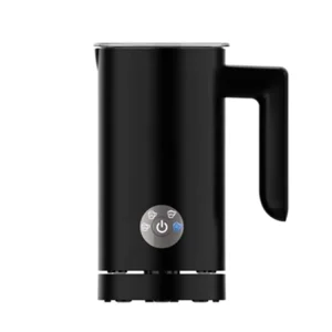 Silent Operation Handheld Electric Milk Frother Stainless Steel 304 Eco Friendly Automatic Soft Foam Maker for Hot Cold Milk Tea